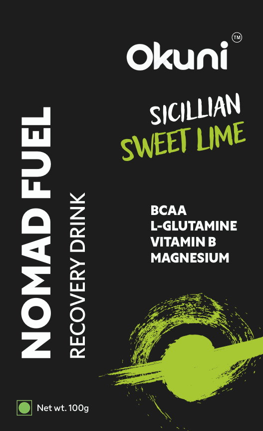 Nomad Fuel – Sicilian Sweet Lime | BCAA & Electrolyte with Magnesium & B-Vitamin Complex Recovery Matrix (Pack of 1)